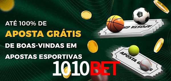1010BET Ate 100% de Aposta Gratis