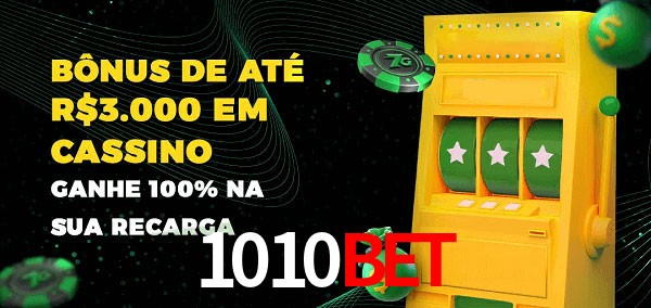 1010BET melhor bônus de depósito